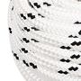 Voir la diapositive 3 : VIDAXL Corde de bateau tresse Blanc 18 mmx25 m Polyester