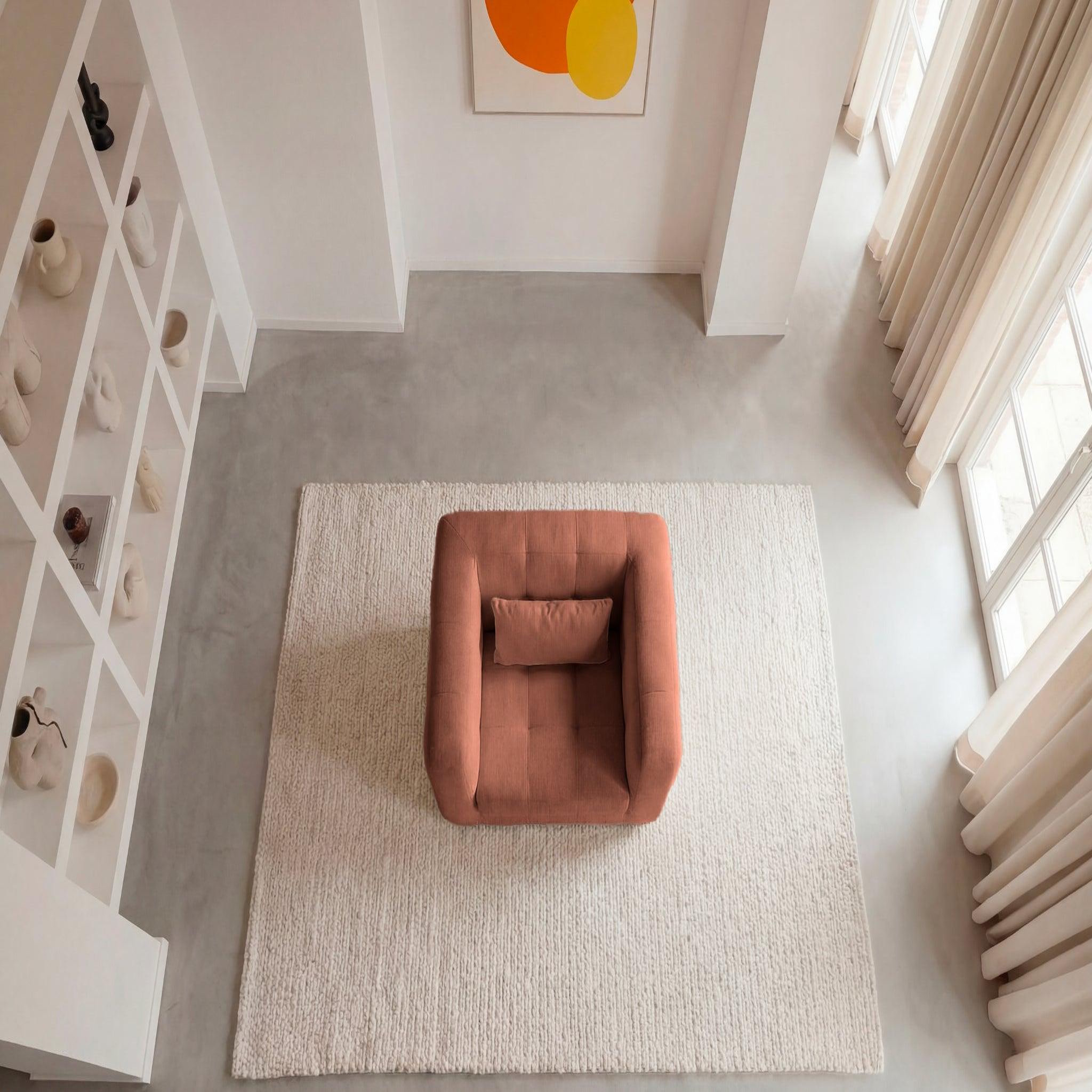Voir la diapositive 6 : CASANOVA PARIS Arlette - fauteuil en tissu chenille