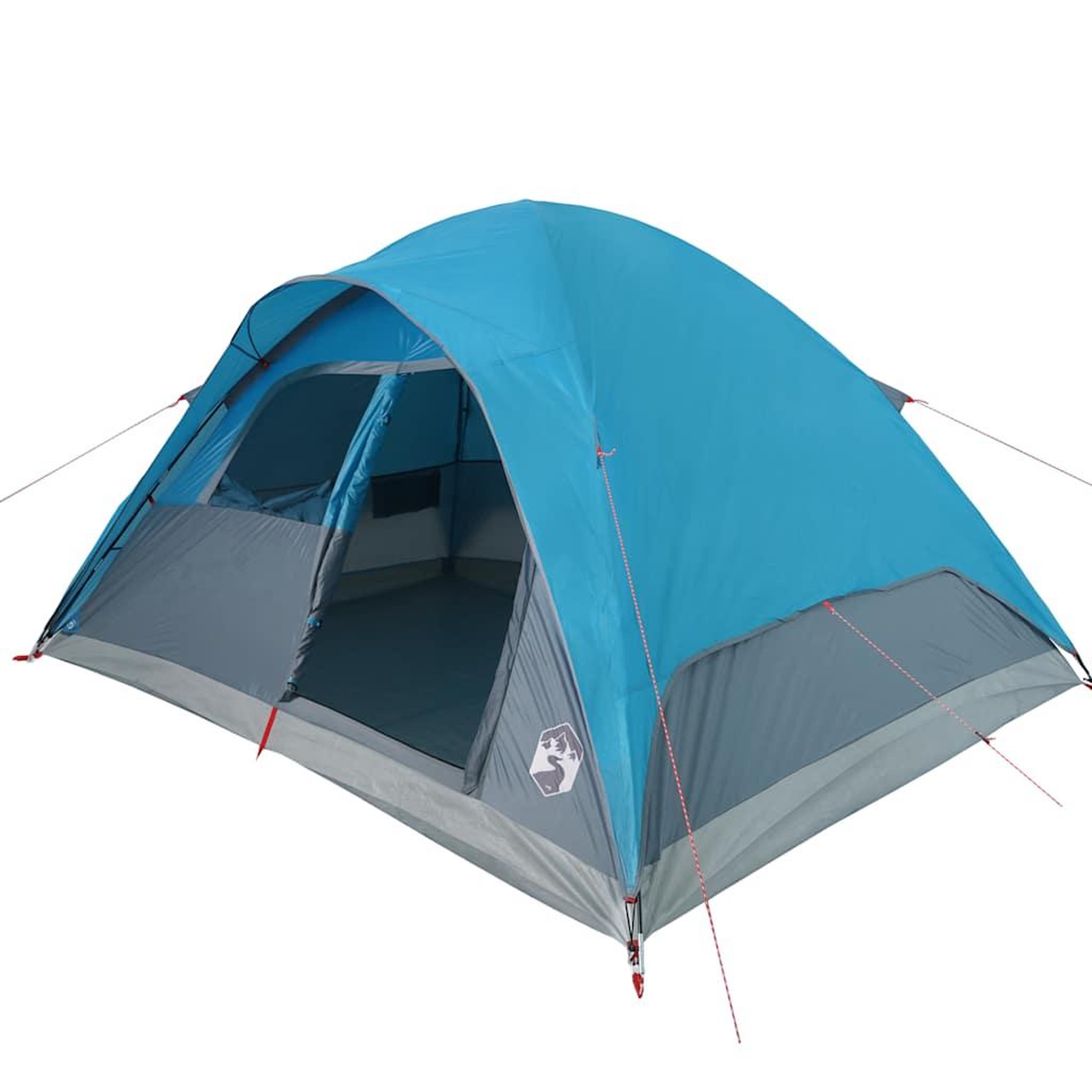 Voir la diapositive 5 : VIDAXL Tente familiale a dome 6 personnes bleu impermeable