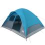 Voir la diapositive 5 : VIDAXL Tente familiale a dome 6 personnes bleu impermeable