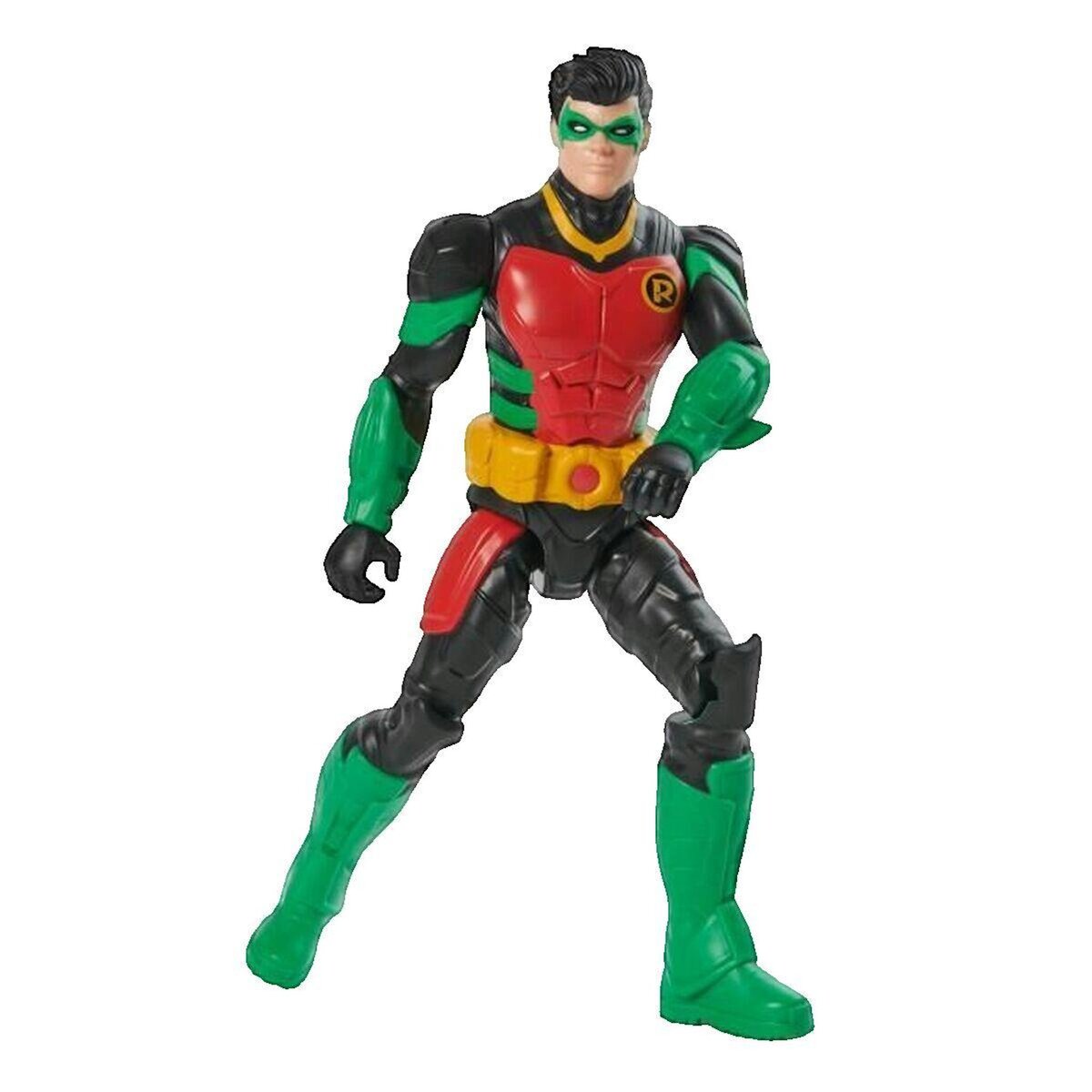 ASTER Figurine d'action Aster Robin avec costume noir, rouge et vert