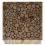 Voir la diapositive 3 : VIDAXL Table basse Teck authentique 50x50x35 cm