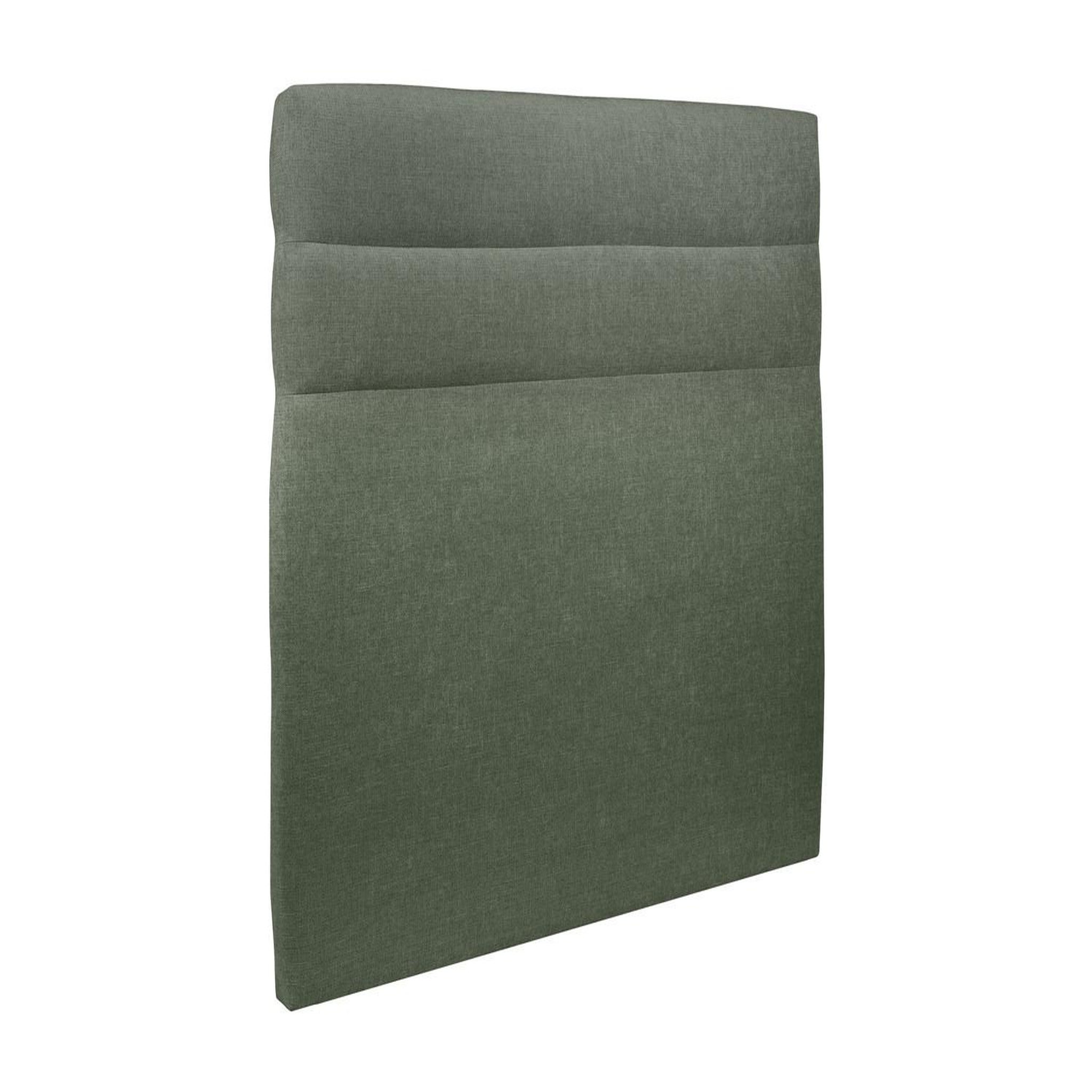 Sommeil de Plomb Tete de lit Lignes Tissu  - Ep 10 cm rembourré. Coloris disponibles : Vert, Beige