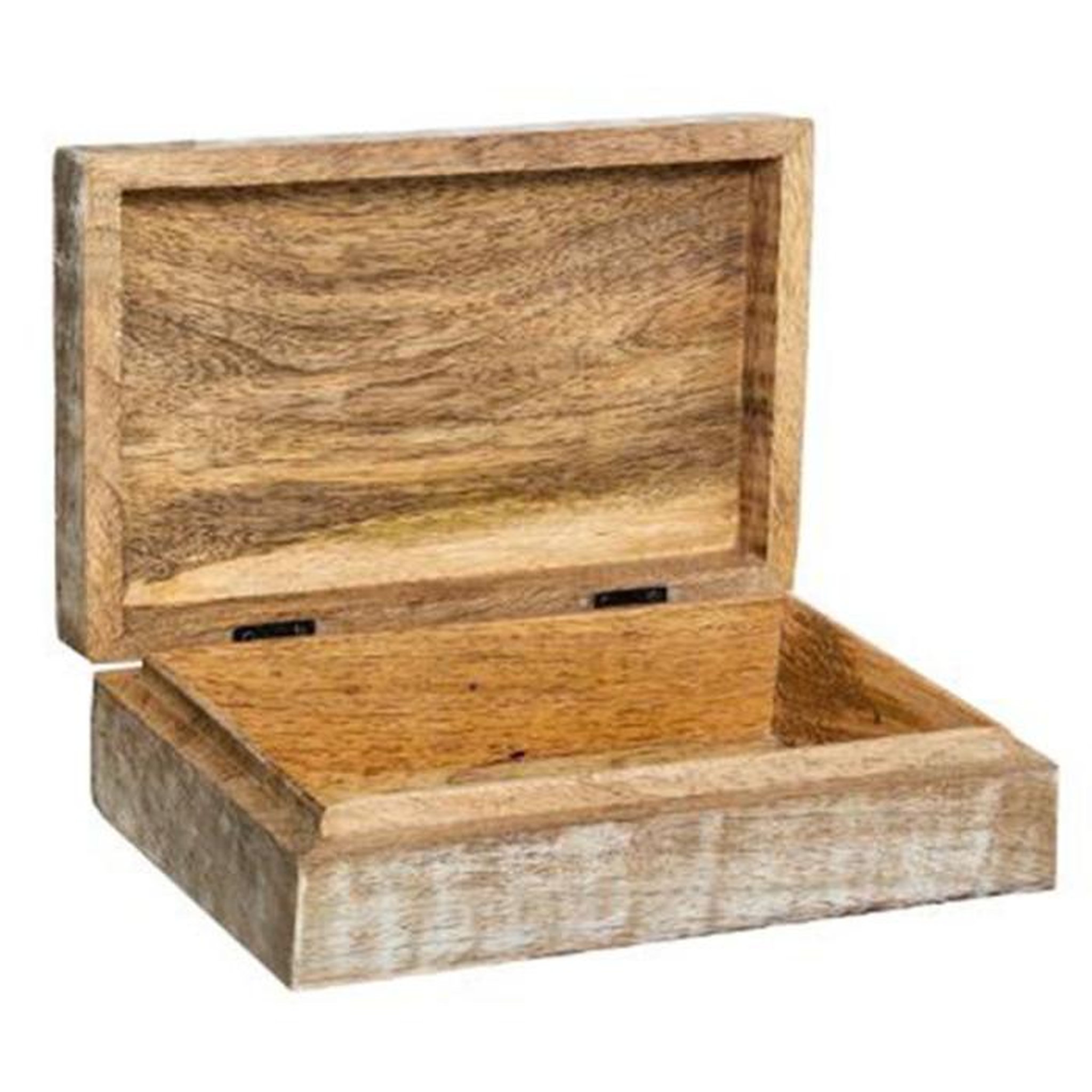 Voir la diapositive 5 : ATMOSPHERA Lot de 2 boîtes de rangement  ritual  25cm naturel