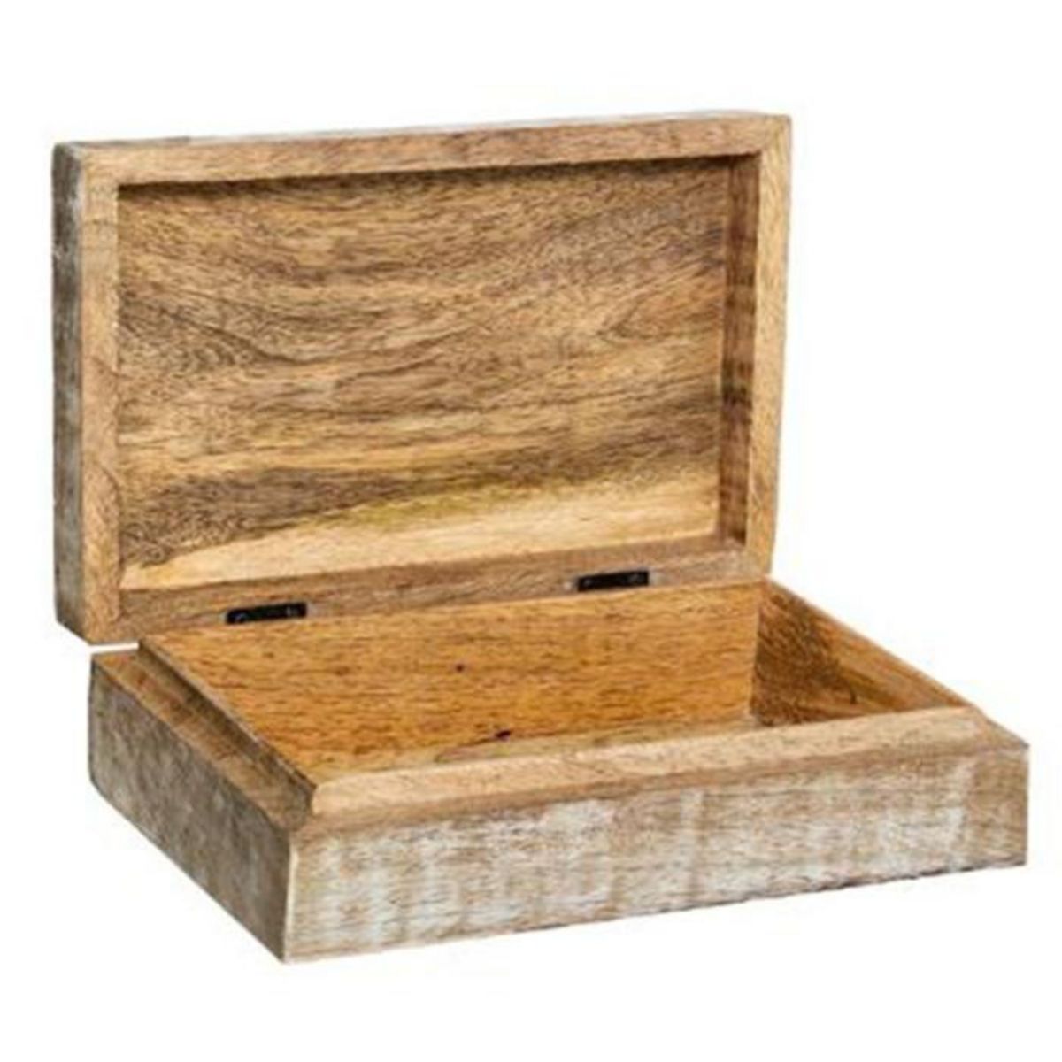 ATMOSPHERA Lot de 2 Boîtes de Rangement  Ritual  25cm Naturel