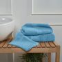 Voir la diapositive 5 : Sensei Maison Ensemble de bain 3 pièces (1 drap de bain + 1 serviette de toilette + 1 gant) LUXURY