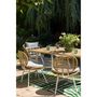 Voir la diapositive 2 : JARDILINE Salon de jardin - 6 places - Aluminium - Blanc - MALDIVES
