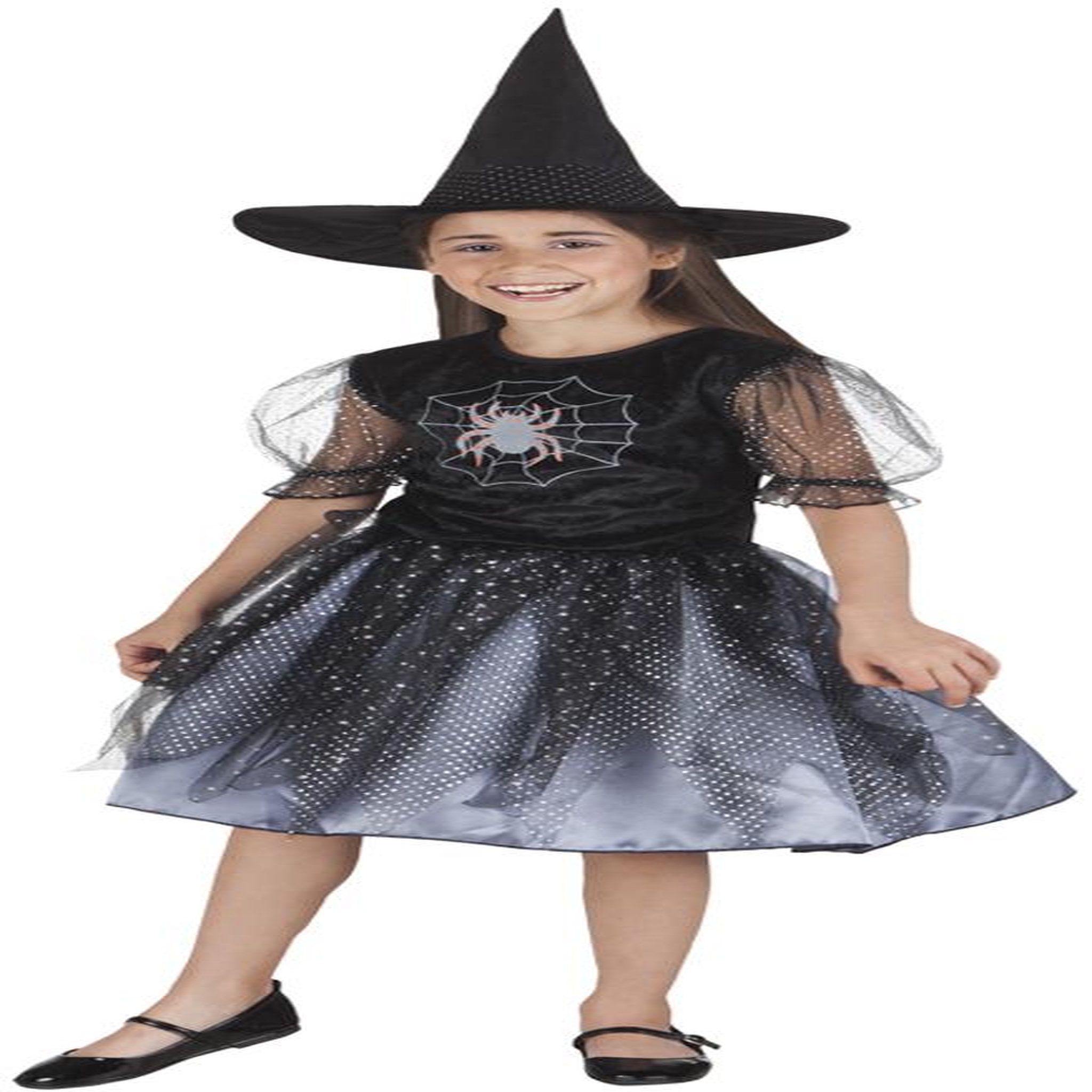 Boland Déguisement Sorcière Araignée - Enfant - 10/12 ans (140 à 152 cm)