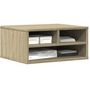 Voir la diapositive 4 : VIDAXL Support d imprimante chêne sonoma 49x40x22,5 cm bois ingénierie
