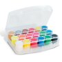 Voir la diapositive 1 : PRIMO Mallette 18 pots de gouache 25 ml