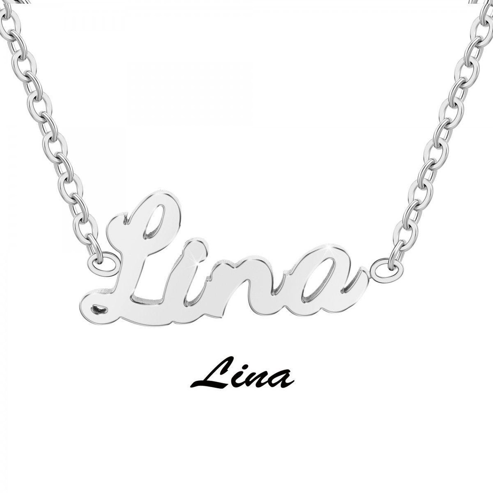 Voir la diapositive 3 : SC CRYSTAL Lina - Collier prénom