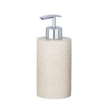 Wenko Distributeur de savon design craquelé Peanut. Coloris disponibles : Gris