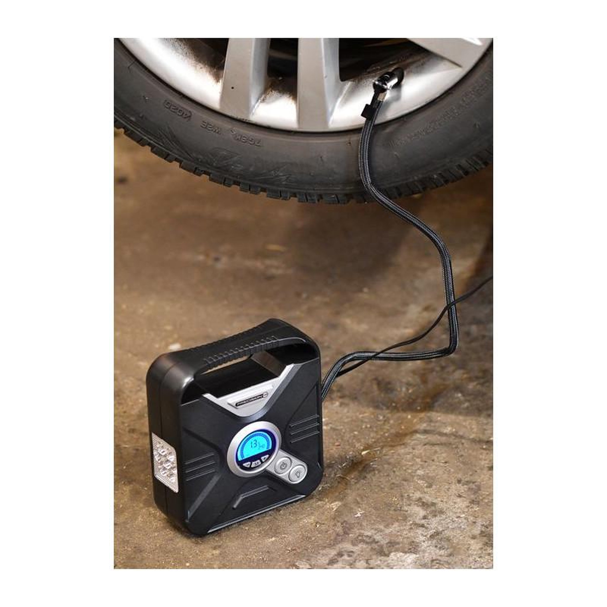 Voir la diapositive 2 : GENERIQUE PRECISION-STEEL compresseur programmable - compresseur voiture