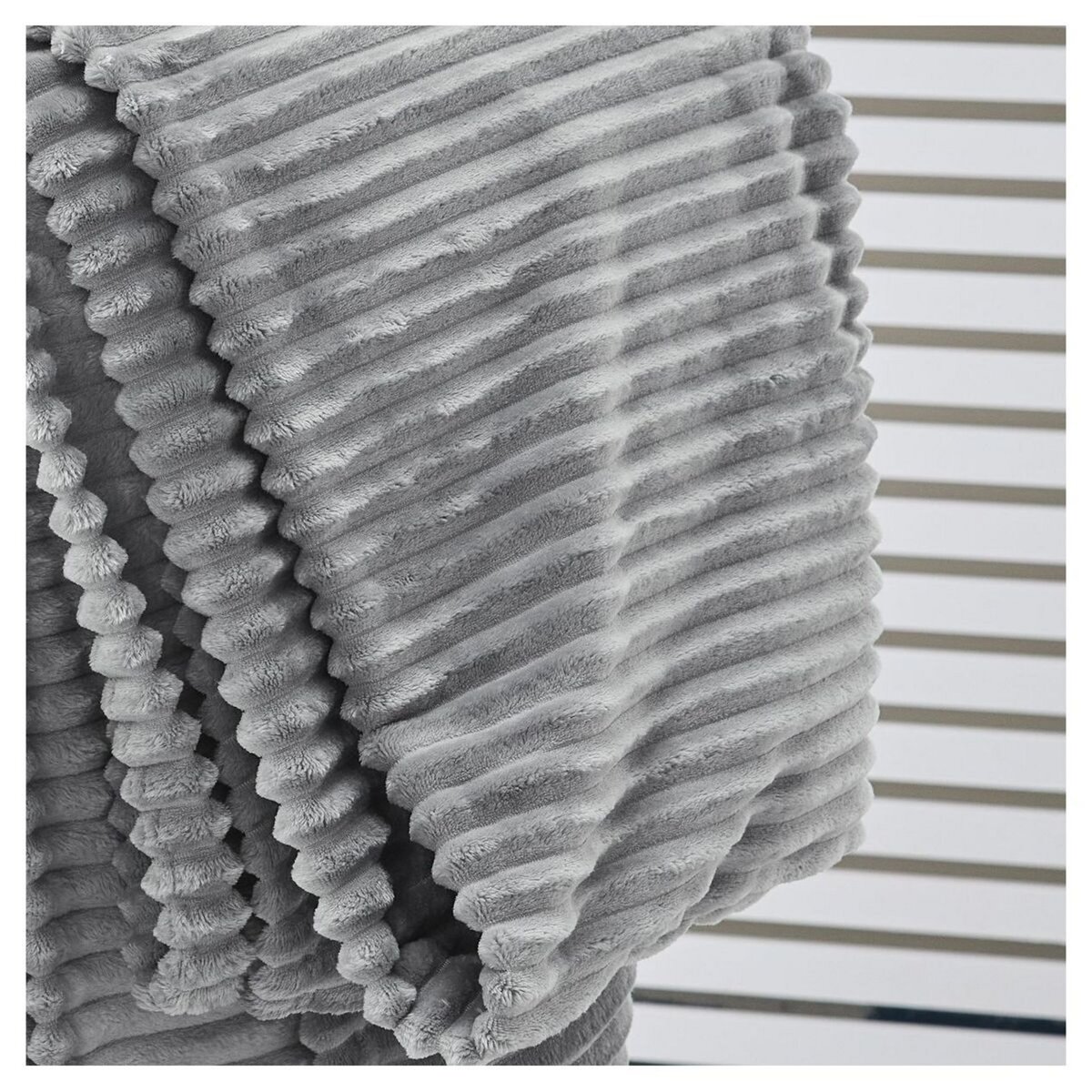 TODAY Plaid côtelé uni 