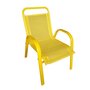 Chaise de jardin enfant jaune