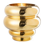 Paris Prix Photophore Design  Cléa  20cm Doré