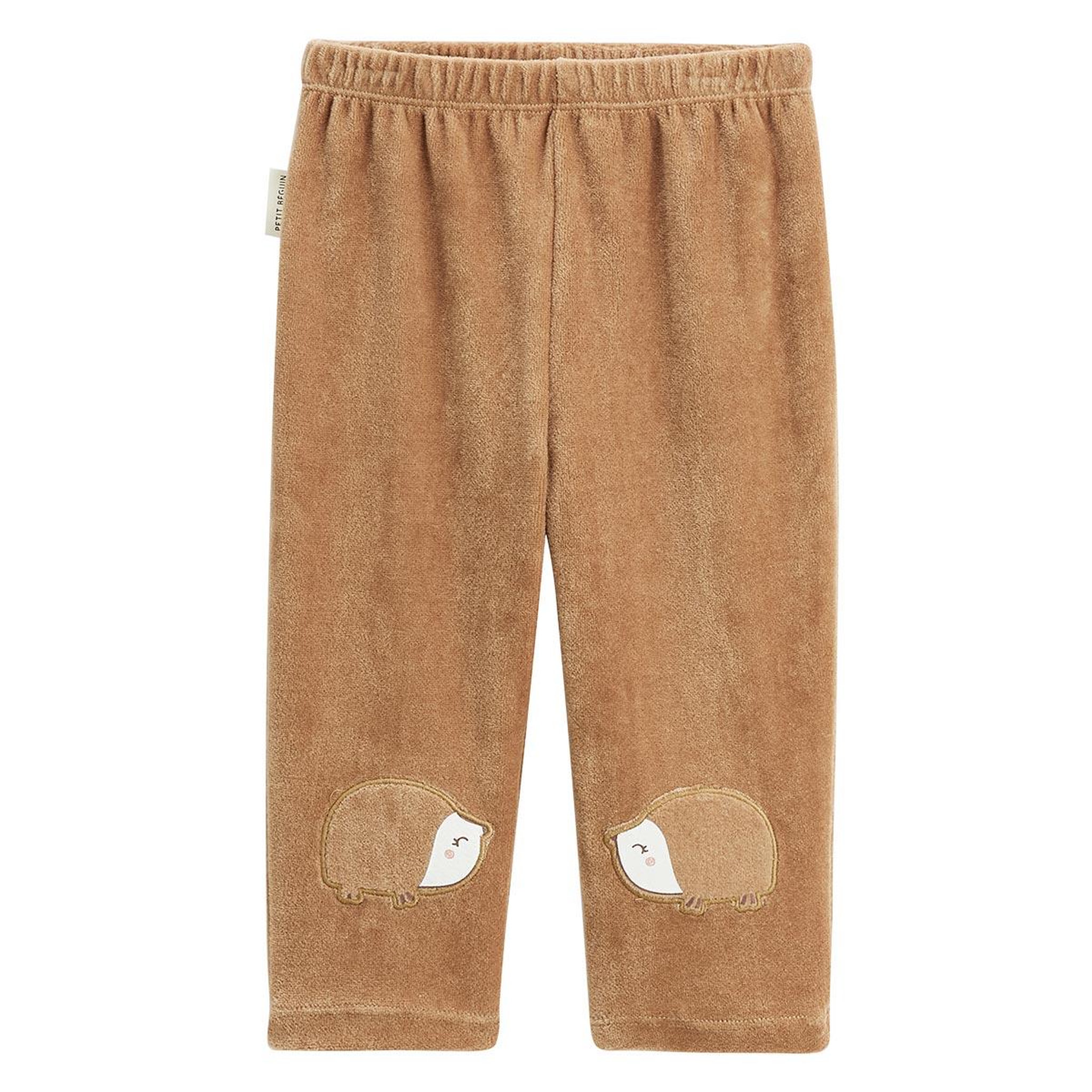 Voir la diapositive 6 : Petit Béguin Lot de 2 pyjamas enfant 2 pièces en velours chincha