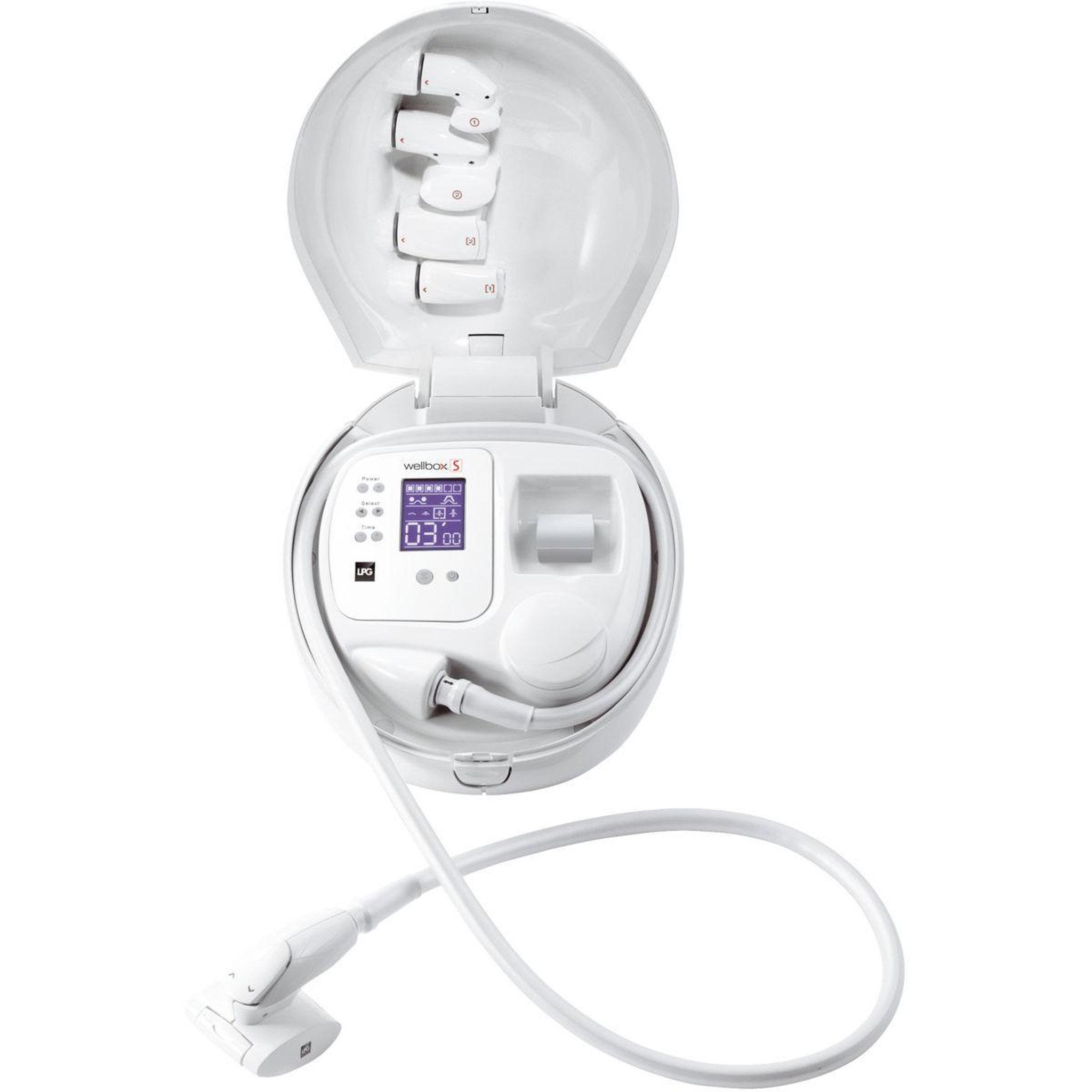 Voir la diapositive 3 : WELLBOX Appareil anti cellulite S White