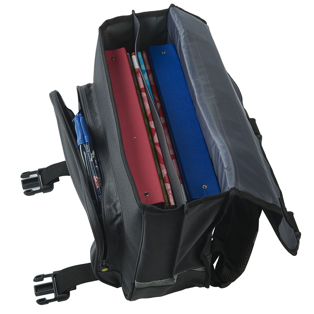 Smiley Cartable 38 cm CP/CE1/CE2 gris motif graffitti SMILEY WORLD