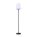 Lumisky Lampadaire lumineux solaire et rechargeable pied métal LED blanc chaud / blanc dimmable STANDY SOLAR H 150 cm