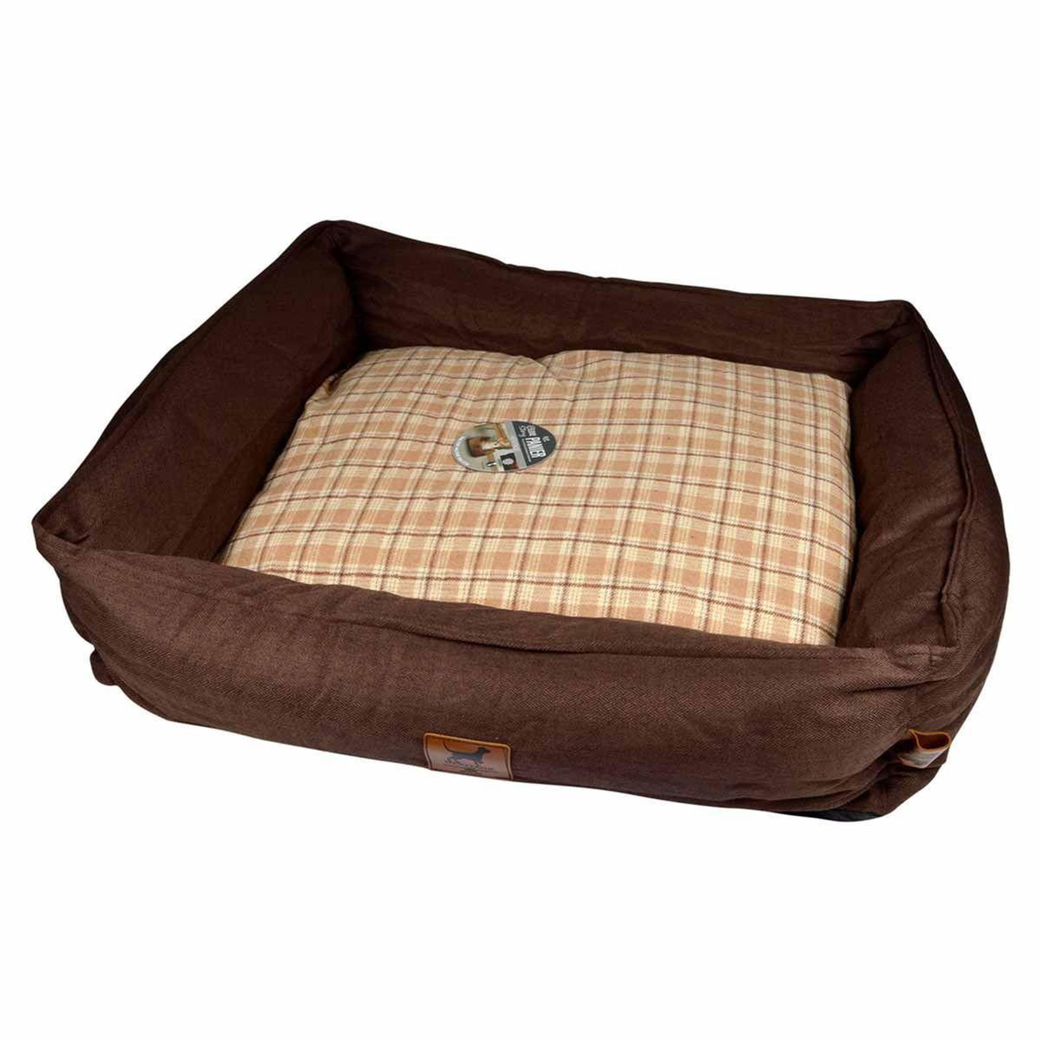 Voir la diapositive 5 : LOVE STORY Panier pour chien & chat  héritage  75cm noisette