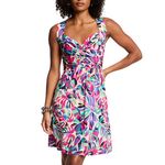 MORGAN Robe Multicolore Femme Morgan RCOLO. Coloris disponibles : Multicolore