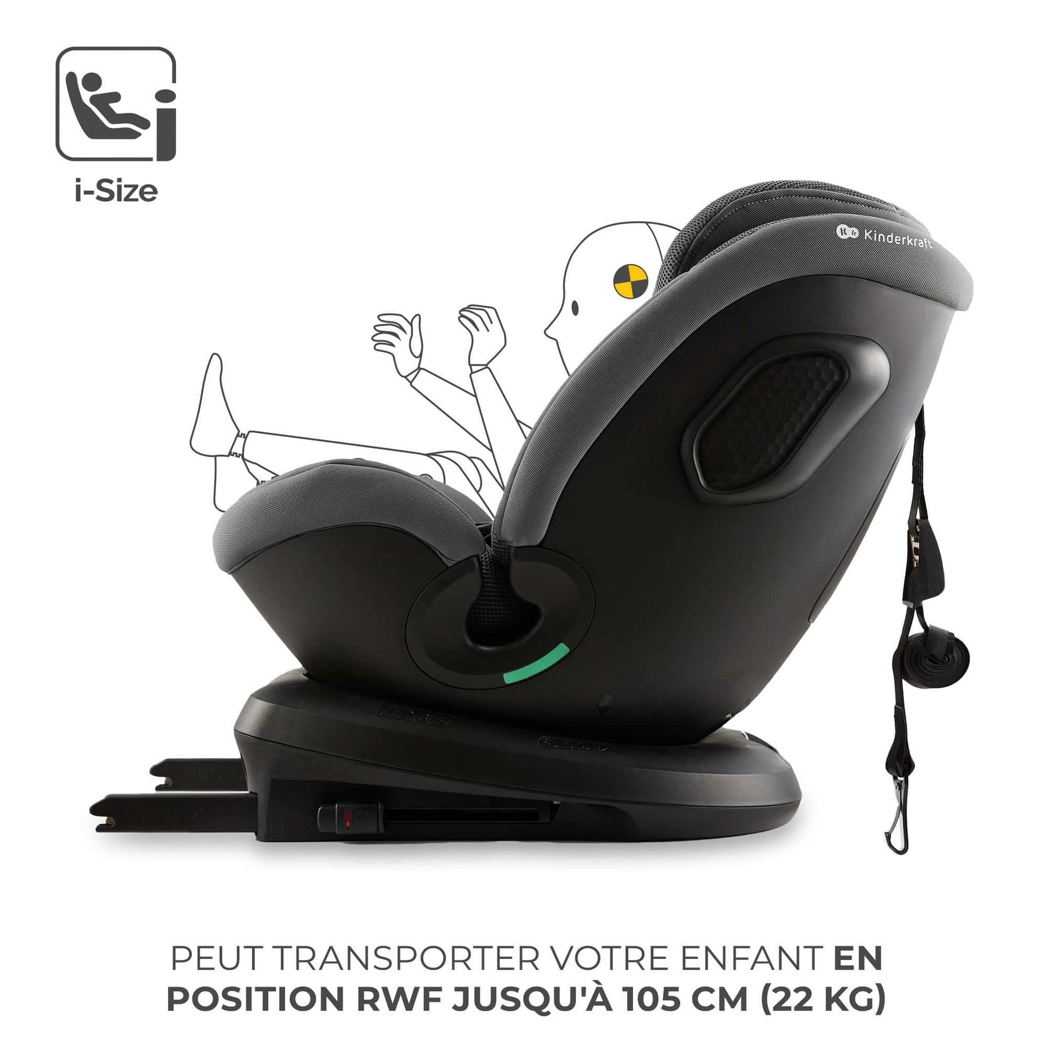 Voir la diapositive 3 : KINDERKRAFT Siege auto xpedition 3 i size pratique confortabl