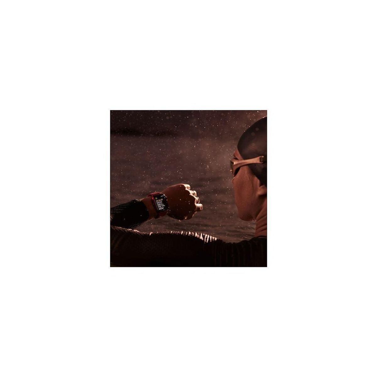 APPLE Montre connectée Serie 9 Cellular 41mm Acier/Graphite Minuit S/M