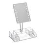 Voir la diapositive 2 : FIVE Organiseur Avec Miroir LED  Selena  38cm Transparent