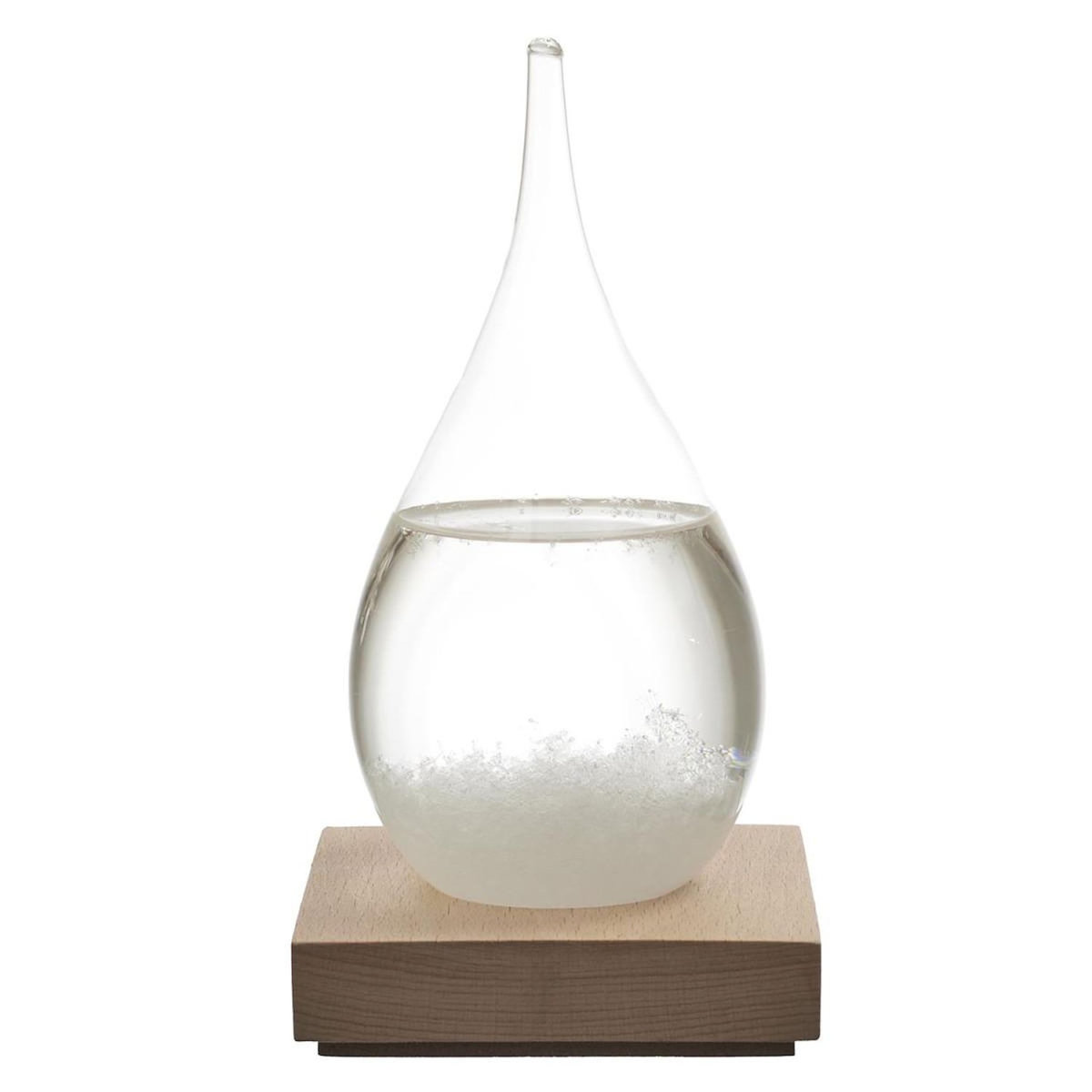 Paris Prix Baromètre à Cristaux  Verre Tempête  17cm Transparent