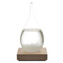 Voir la diapositive 2 : Paris Prix Baromètre à Cristaux  Verre Tempête  17cm Transparent