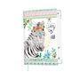Voir la diapositive 1 : OXFORD Agenda scolaire journalier 12x18cm Boho Chic Zèbre 2023-2024