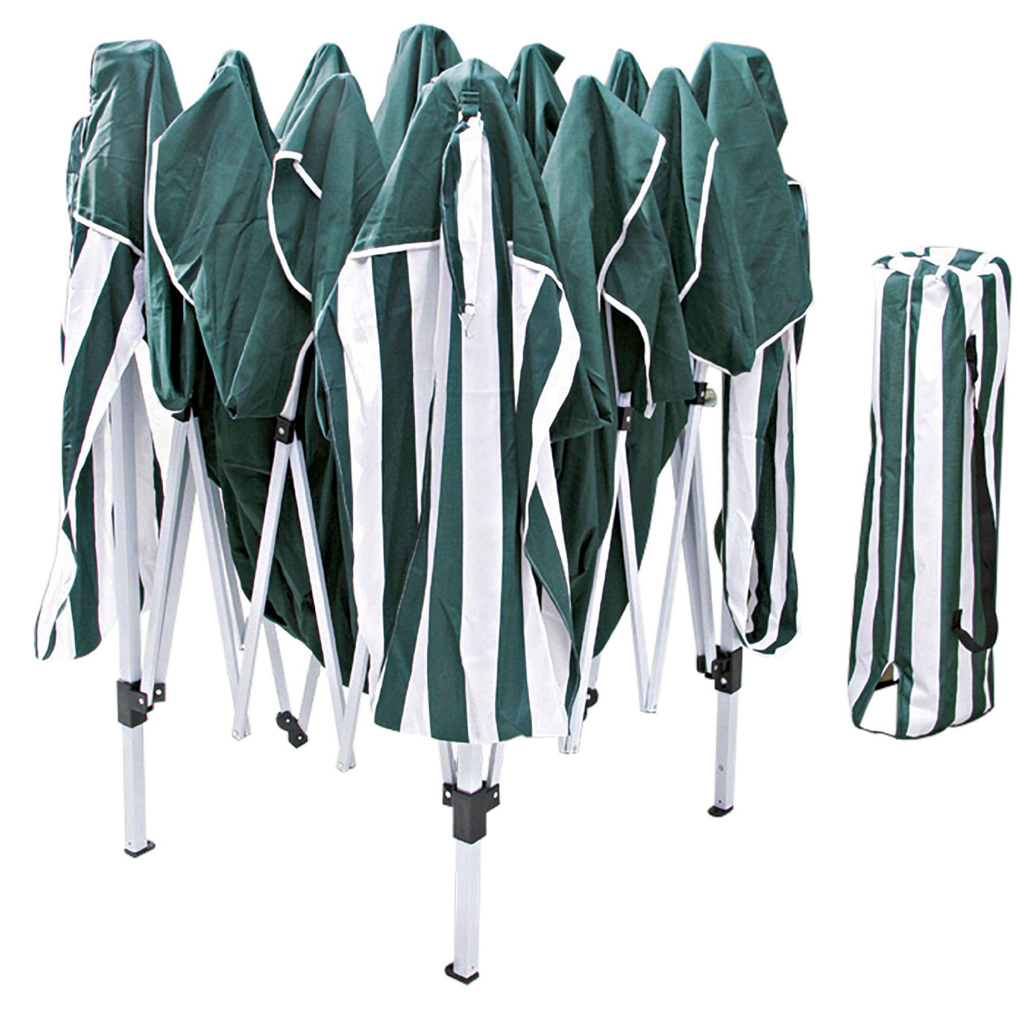 Voir la diapositive 2 : WERKAPRO Tente pliable 3 x 3m verte WERKA PRO
