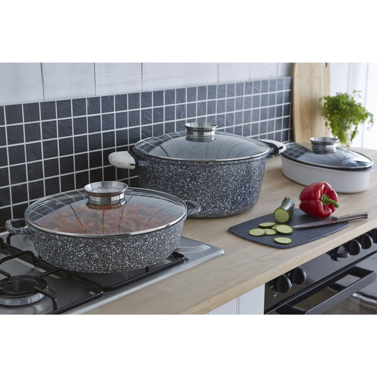 ROSSETTO Sauteuse fonte aluminium XXL 32 cm