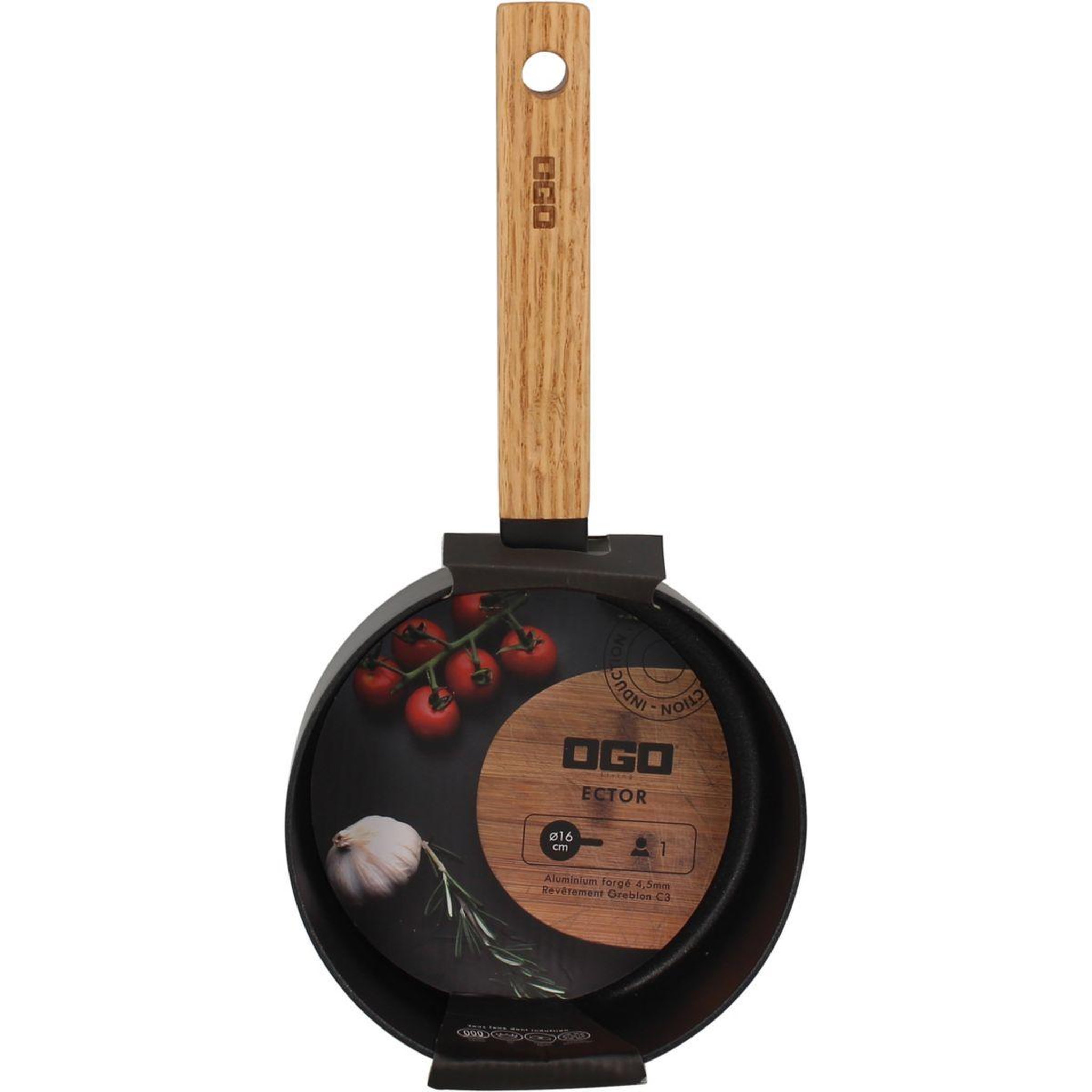 Voir la diapositive 2 : OGO LIVING Casserole ector 16cm