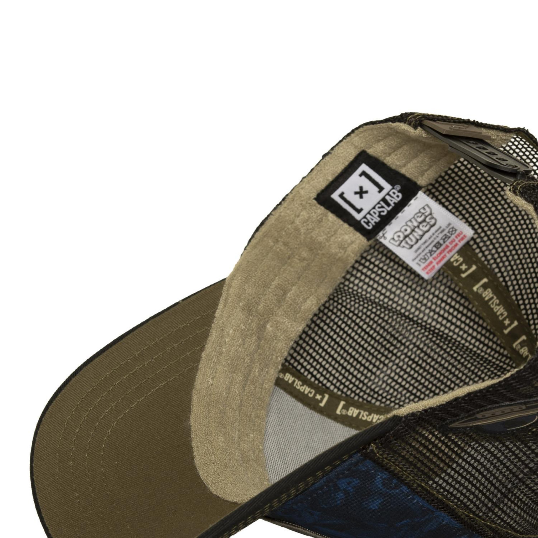 Voir la diapositive 6 : CAPSLAB Casquette trucker avec filet et patch looney tunes marvin