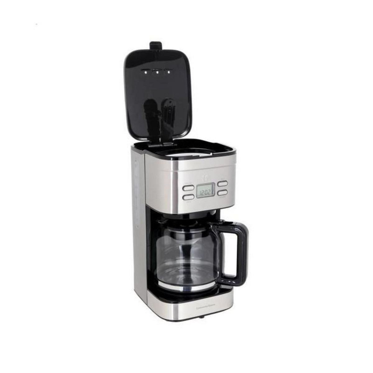 CONTINENTAL EDISON CONTINENTAL EDISON Cafetiere filtre programmable - CECF12TIX - 1,25 L - Inox