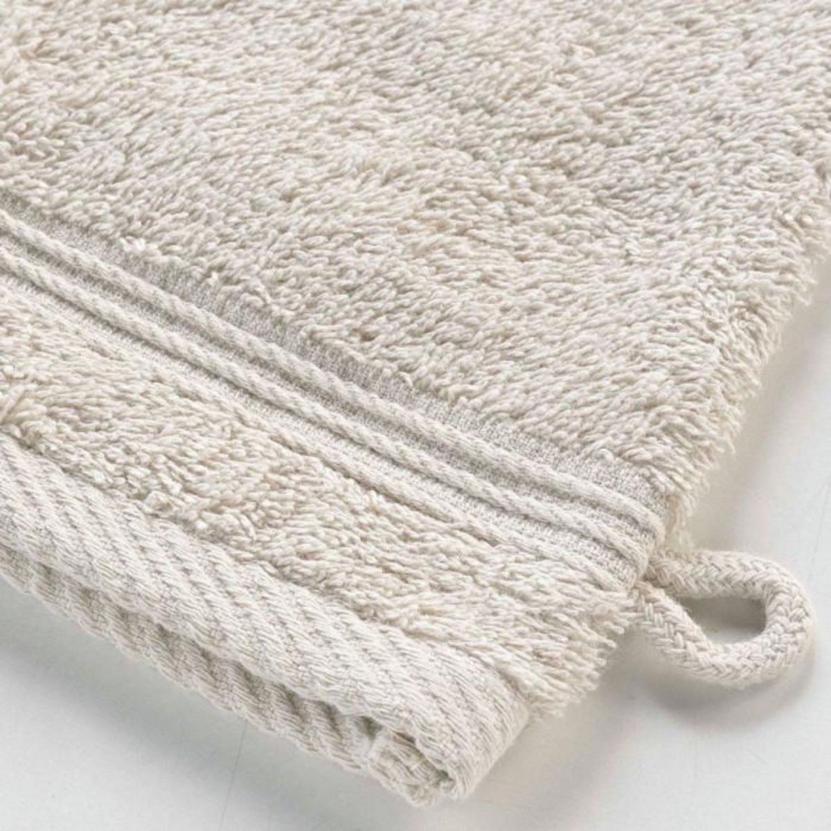 Paris Prix Lot de 2 Gants de Toilette  Tendresse  15x21cm Lin