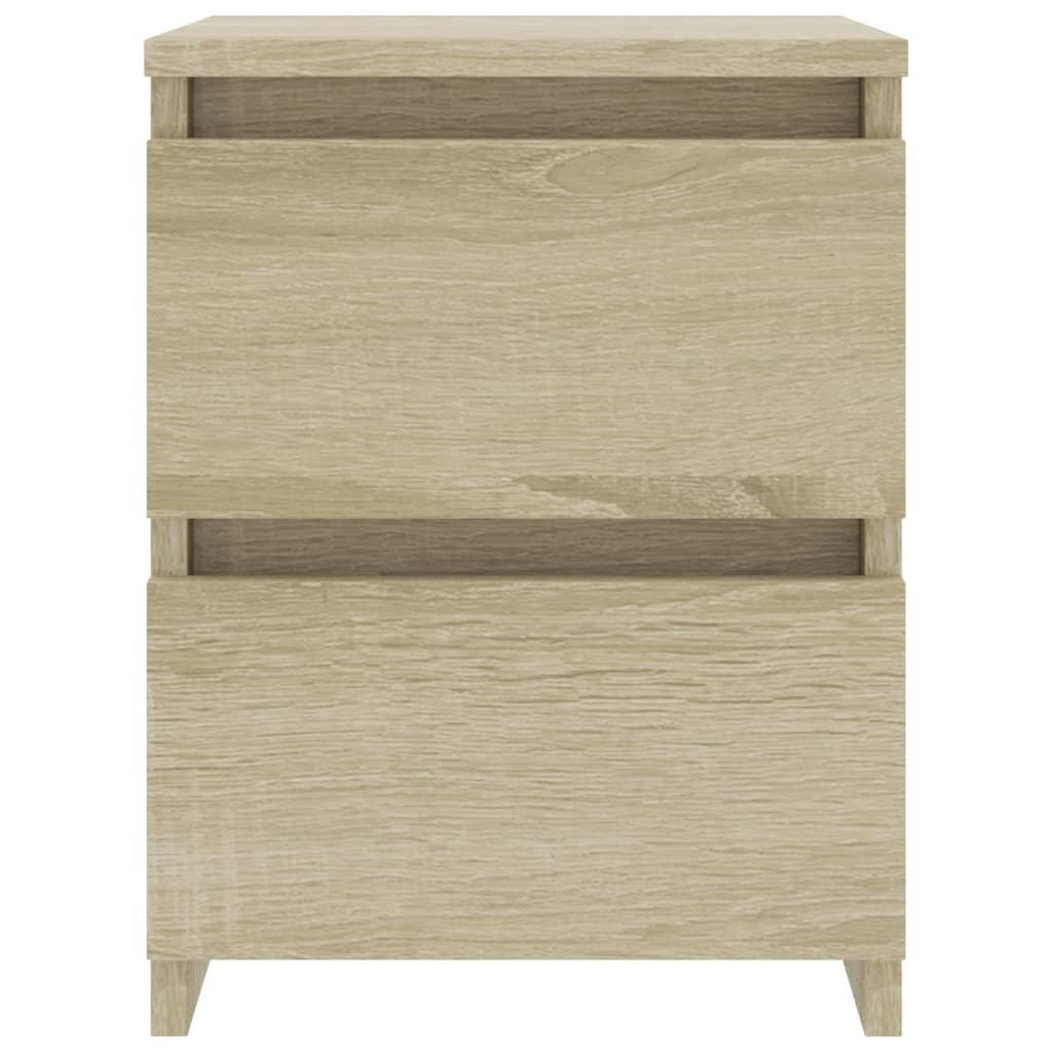 Voir la diapositive 4 : VIDAXL Table de chevet Chene sonoma 30x30x40 cm Bois d'ingenierie