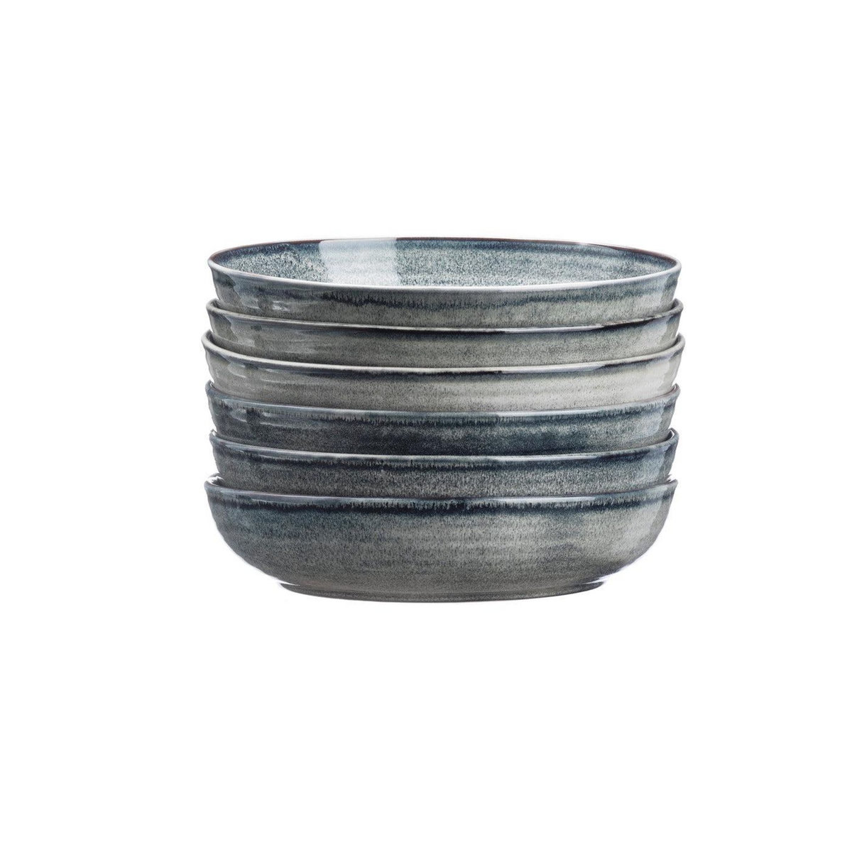 BJORN Assiette creuse ZEN Ø22,5cm - 6 pièces - Natural