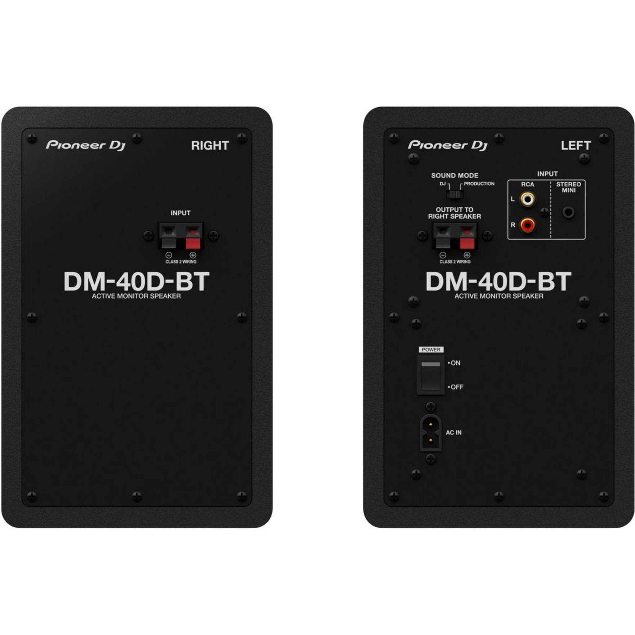 Voir la diapositive 3 : Pioneer Enceinte bibliothèque dm-40d-bt x 2