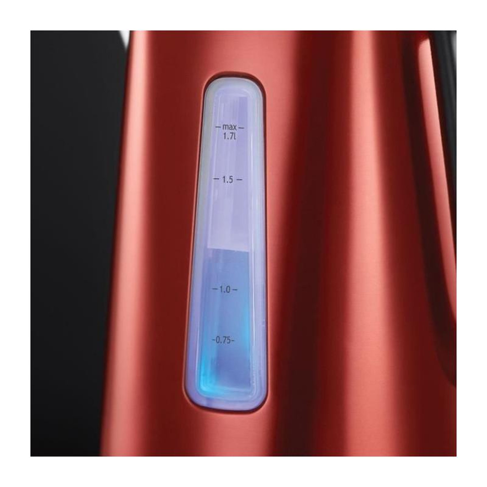 Voir la diapositive 5 : Russell Hobbs RUSSELL HOBBS 23210-70 - Bouilloire Luna 1,7L - Rouge Solaire