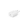 Voir la diapositive 2 : Belkin Chargeur USB-C 25W Blanc