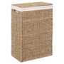 Voir la diapositive 1 : FIVE Panier à Linge en Osier  Seagrass  55cm Naturel
