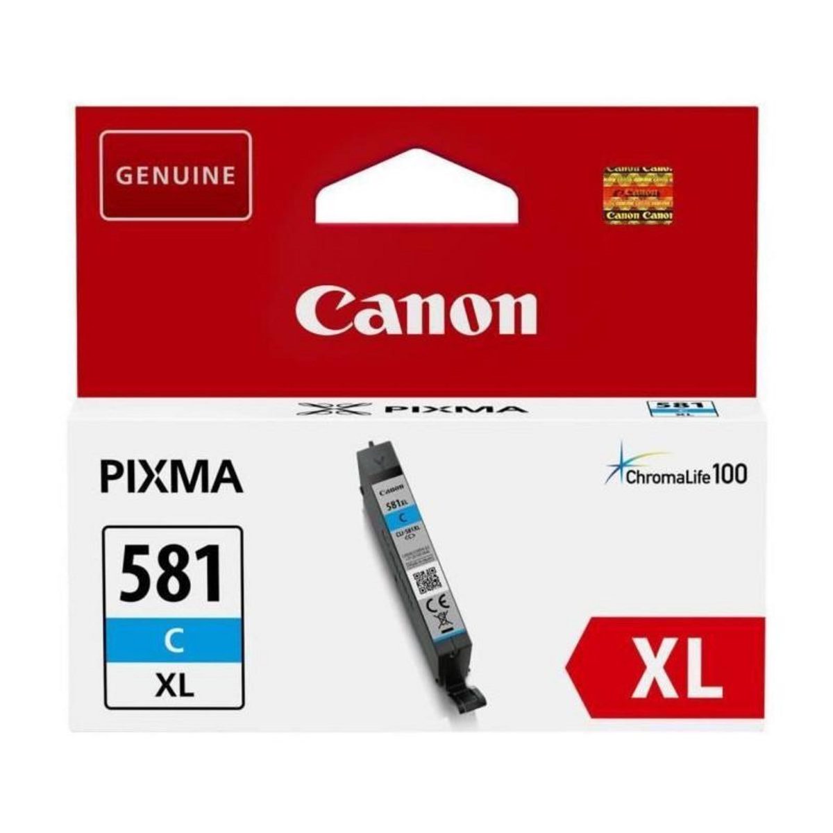 Canon CANON Cartouche dencre a haut rendement CLI-581C XL - Cyan