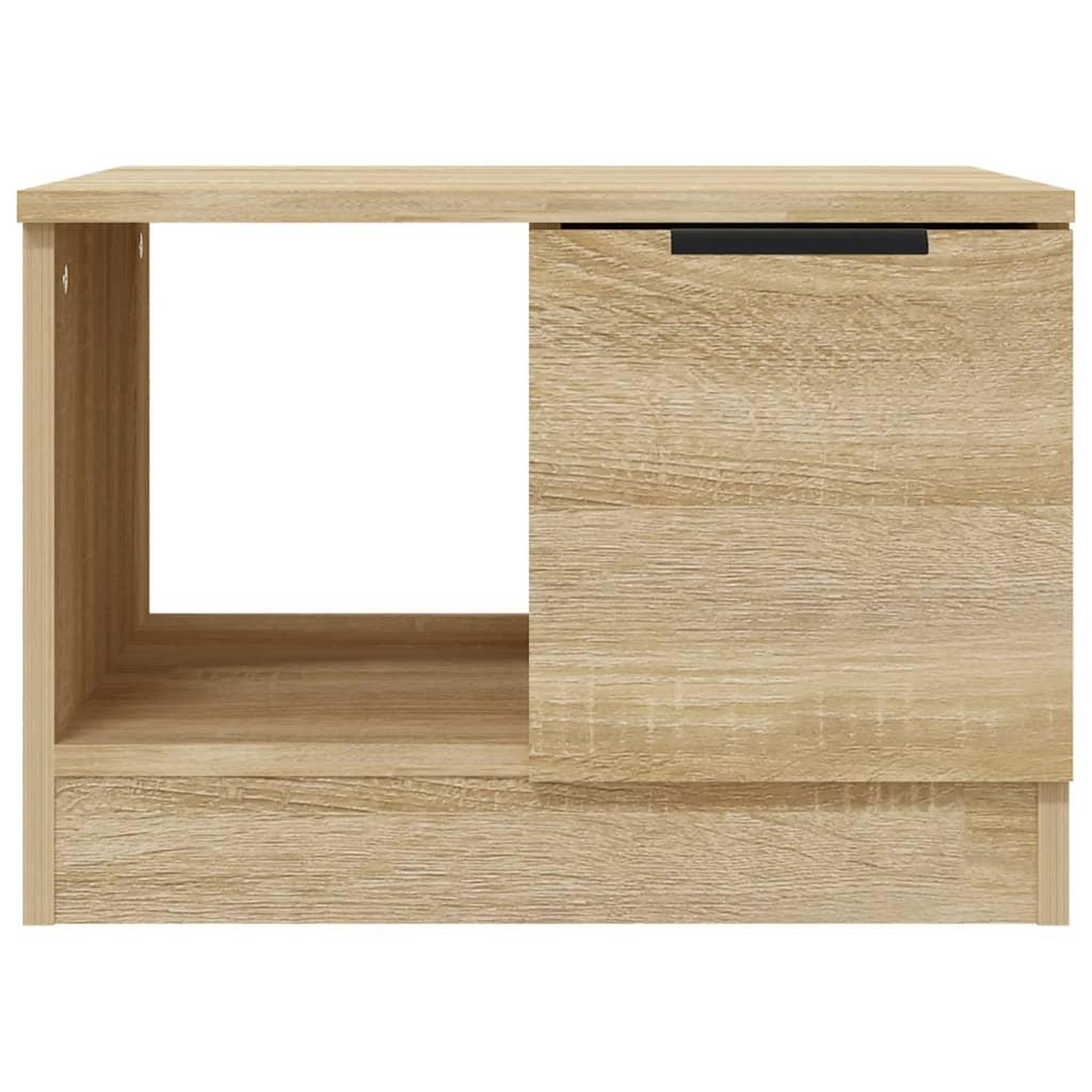 Voir la diapositive 5 : VIDAXL Table basse chene sonoma 50x50x36 cm bois d'ingenierie