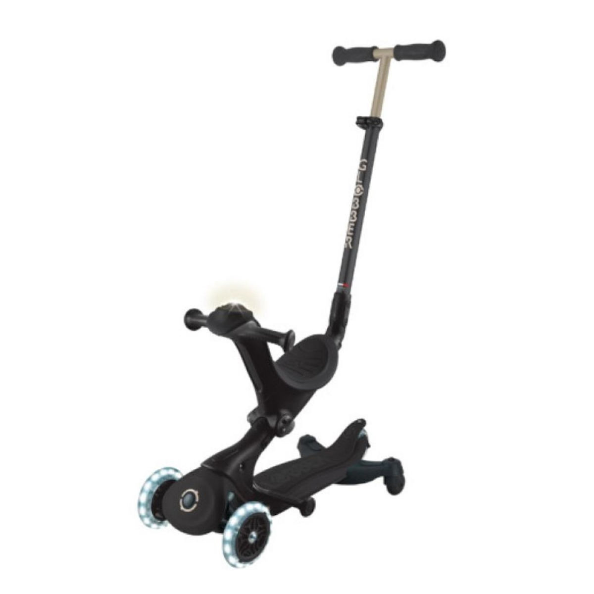 Globber Trottinette évolutive GO UP light 360 noire