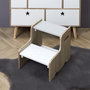 Voir la diapositive 5 : Paris Prix Marchepied pour Enfant  Garçon  33cm Gris & Blanc