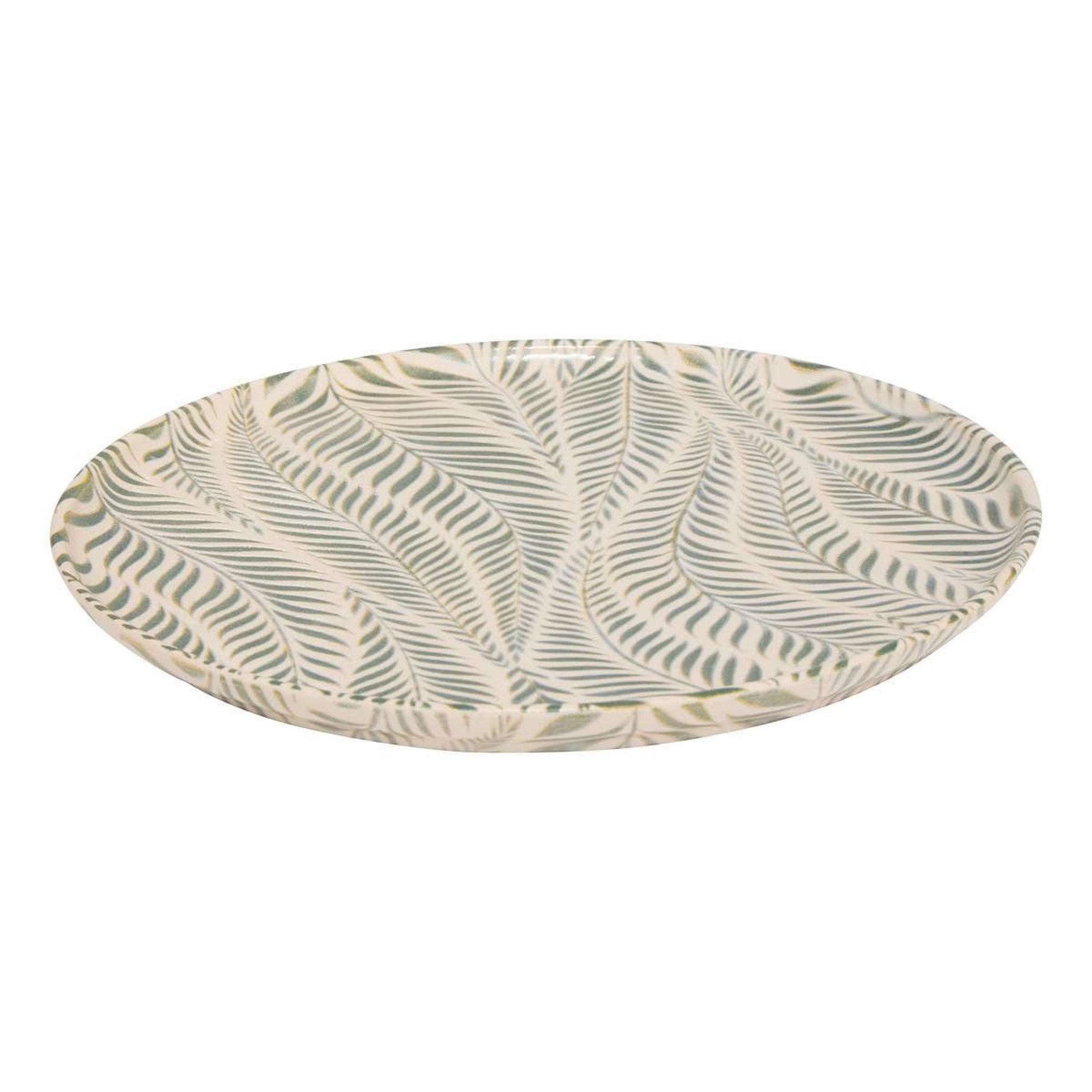 Voir la diapositive 2 : SECRET DE GOURMET Lot de 6 assiettes plates  gina  28cm vert