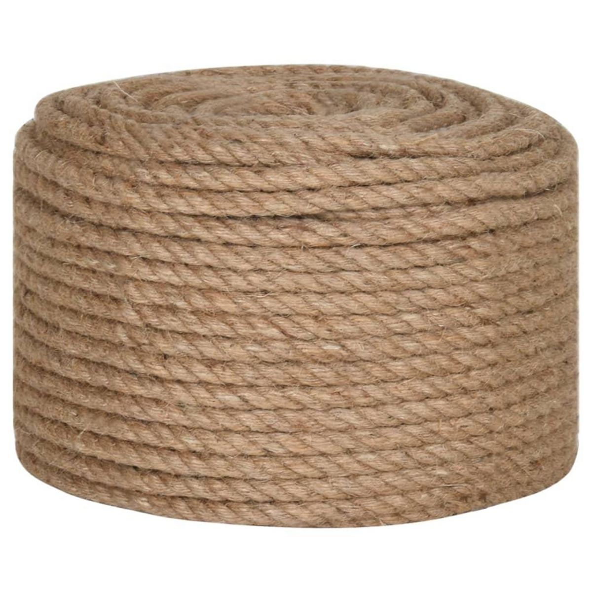 VIDAXL Corde de jute 25 m de long 10 mm d'epaisseur